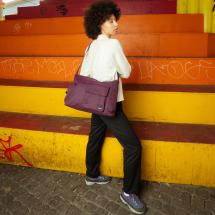 Kintobe Milo Deep Aubergine Tote Bag / Skuldertaske - 13L - RECYCLED