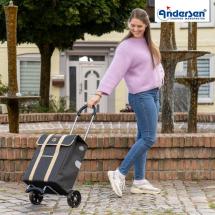 Andersen Mrkegr Scala IPEK Kletaske 2-i-1 Shopper / Indkbstrolley - 39 L