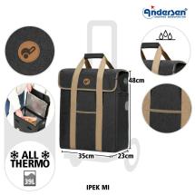 Andersen Mrkegr Scala IPEK Kletaske 2-i-1 Shopper / Indkbstrolley - 39 L