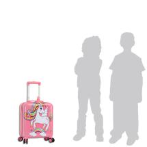 Snowball Unicorn Brnekuffert / Brnetrolley - 4 Hjul - 2,2 kg - 48 X 35 X 22 cm - 31 L