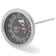 Holm Stegetermometer i Rustfrit stl - Temp. fra 0 - 120 C