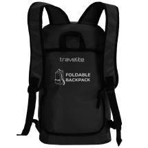 Travelite Sort Foldbar Rejsetaske / Rygsk - 26X46X14 cm - 17 L