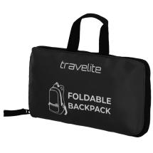 Travelite Sort Foldbar Rejsetaske / Rygsk - 26X46X14 cm - 17 L