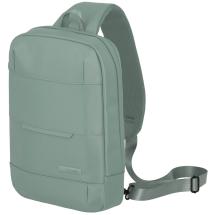 Travelite Workfloow Sage Grn Sikker Crossover / Skuldertaske - 6 L - RECYCLED