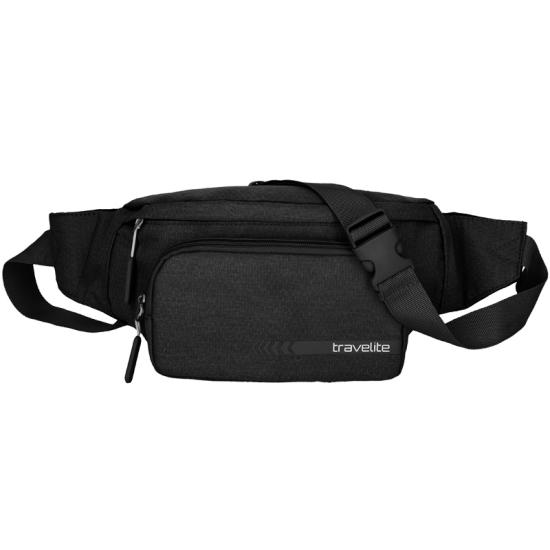 Travelite Kick Off Sort Bltetaske - Bumbag - 2,8 L