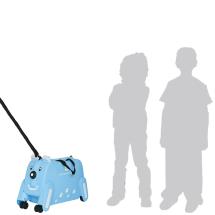 Snowball Bl Ride-on Brnekuffert / Brnetrolley - 4 Hjul - 2,3 kg - 55 X 36 X 23 cm - 36 L