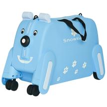 Snowball Bl Ride-on Brnekuffert / Brnetrolley - 4 Hjul - 2,3 kg - 55 X 36 X 23 cm - 36 L