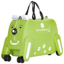 Snowball Grn Ride-on Brnekuffert / Brnetrolley - 4 Hjul - 2,3 kg - 55 X 36 X 23 cm - 36 L