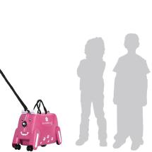 Snowball Pink Ride-on Brnekuffert / Brnetrolley - 4 Hjul - 2,3 kg - 55 X 36 X 23 cm - 36 L