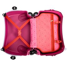 Snowball Pink Ride-on Brnekuffert / Brnetrolley - 4 Hjul - 2,3 kg - 55 X 36 X 23 cm - 36 L