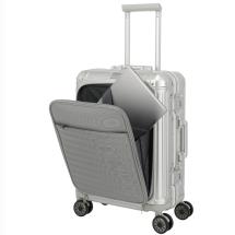 Travelite NEXT 2.0 Slv Aluminium Kabinekuffert 4Hjul -40X55X23 -41L - RECYCLED