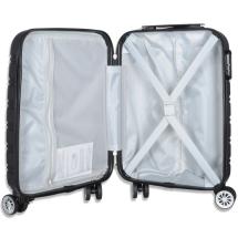 Fabrizio Travel Sort Let Kabinekuffert / Kabinetrolley 2,5 kg - 35X55X20 - 36 L