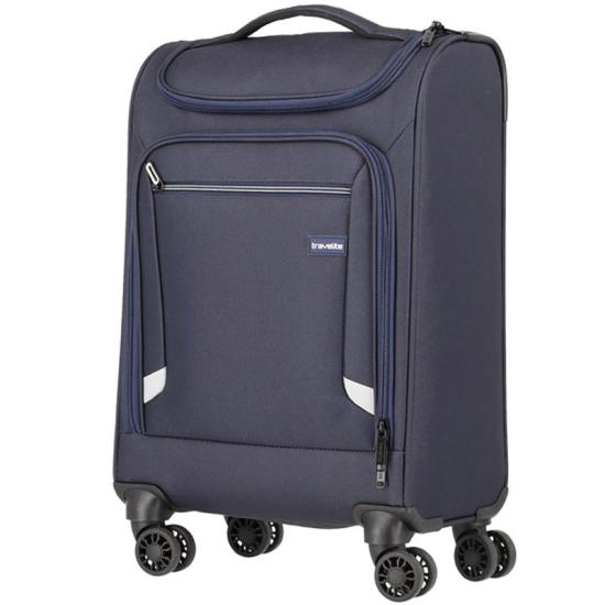 Travelite Cabin Underseater / Toploader Letvgts Navy Kabinekuffert 4 Hjul - 2,1kg - 55 X 35 X 20 cm - 31 L