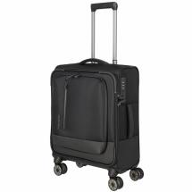 Travelite Crosslite 5.0 Sort Kabinekuffert Trolley S - 2,8 kg - 40 X 55 X 20 cm - 37 L - RECYCLED