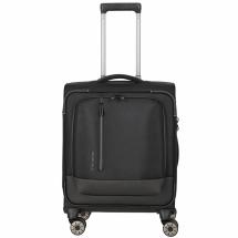 Travelite Crosslite 5.0 Sort Kabinekuffert Trolley S - 2,8 kg - 40 X 55 X 20 cm - 37 L - RECYCLED