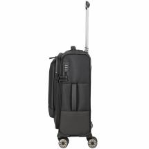 Travelite Crosslite 5.0 Sort Kabinekuffert Trolley S - 2,8 kg - 40 X 55 X 20 cm - 37 L - RECYCLED