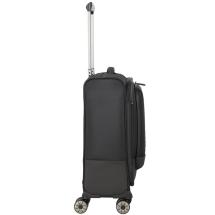 Travelite Crosslite 5.0 Sort Kabinekuffert Trolley S - 2,8 kg - 40 X 55 X 20 cm - 37 L - RECYCLED