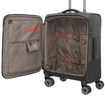 Travelite Crosslite 5.0 Oliven Kabinekuffert Trolley S - 2,8 kg - 40 X 55 X 20 cm - 37 L - RECYCLED