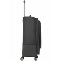 Travelite Crosslite 5.0 Sort Kuffert Trolley L - 3,5 kg - 47 X 77 X 32 / 36 cm - 88/93 L - RECYCLED