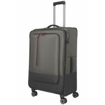 Travelite Crosslite 5.0 Oliven Kuffert Trolley L - 3,5 kg - 47 X 77 X 32 / 36 cm - 88/93 L - RECYCLED