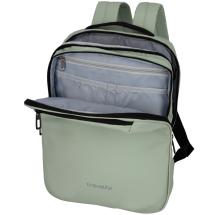 Travelite Basics Lysegrn Computer Rygsk i Vandafvisende Materiale - 9 L