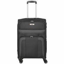 Travelite Skyline Orlando Sort Kuffert / Trolley M - 3 kg - 65 X 42 X 27-31 cm - 60-66 L