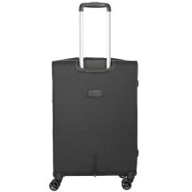 Travelite Skyline Orlando Sort Kuffert / Trolley M - 3 kg - 65 X 42 X 27-31 cm - 60-66 L