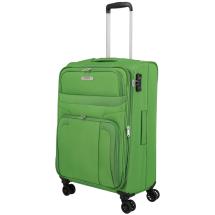 Travelite Skyline Orlando Grn Kuffert / Trolley M - 3 kg - 65 X 42 X 27-31 cm - 60-66 L