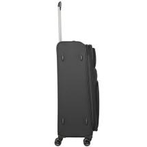 Travelite Skyline Orlando Sort Kuffert / Trolley L - 3,5 kg - 76 X 46 X 30-34 cm - 90-97 L