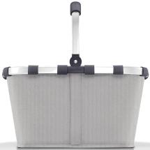 Reisenthel Herringbone Grey Carrybag / Indkbskurv 22 L - RECYCLED