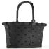 Reisenthel Frame Glossy Dots Black Indkbskurv / Carrybag XS 5 L - RECYCLED