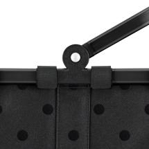 Reisenthel Frame Glossy Dots Black Indkbskurv / Carrybag XS 5 L - RECYCLED