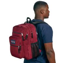 JanSport Big Student Russet Red Rygsk / Computertaske - 34 L - RECYCLED