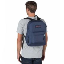 JanSport Cross Town Navy Rygsk - 26 L - RECYCLED