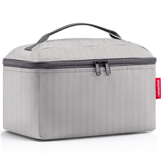 Reisenthel Herringbone Grey Beautyboks / Beautycase / Toilettaske - 4 L - RECYCLED