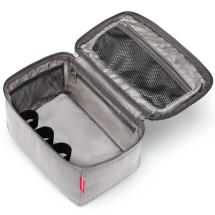 Reisenthel Herringbone Grey Beautyboks / Beautycase / Toilettaske - 4 L - RECYCLED