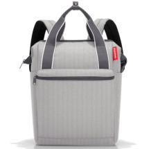 Reisenthel Herringbone Grey Kabine Rygsk - 31X39X17 cm - 12L - RECYCLED