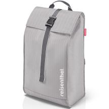 Reisenthel Herringbone Grey 2-i-1 Rolltop Shoppingtrolley / Citycruiser - 40 L - RECYCLED