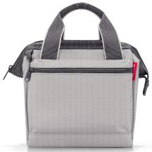 Reisenthel Herringbone Grey Allrounder Cross Taske - 4 L - RECYCLED