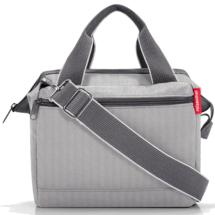 Reisenthel Herringbone Grey Allrounder Cross Taske - 4 L - RECYCLED