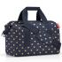 Reisenthel Metallic Dots Blue Allrounder M Weekendtaske - 18L - RECYCLED