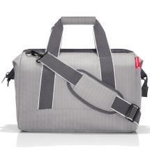 Reisenthel Herringbone Grey Allrounder M Weekendtaske - 18L - RECYCLED