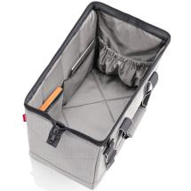 Reisenthel Herringbone Grey Allrounder L Rejsetaske - 30 L - RECYCLED