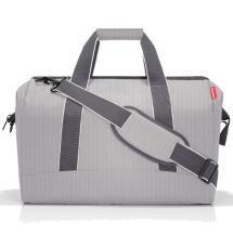 Reisenthel Herringbone Grey Allrounder L Rejsetaske - 30 L - RECYCLED