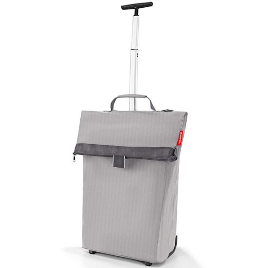 Reisenthel Herringbone Grey Trolley M / Indkbsvogn - 43 L - RECYCLED