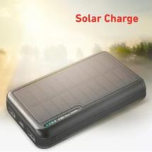 Sbs Oplader / Powerbank med Solceller - 20000 mAh