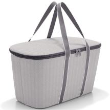 Reisenthel Herringbone Grey Coolerbag - Kletaske 20 L - RECYCLED