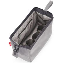 Reisenthel Herringbone Grey Toilettaske - 4 L - RECYCLED