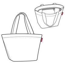 Reisenthel Twist Sage Shopper / Indkbsnet M 15 L - RECYCLED