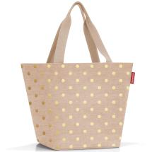 Reisenthel Metallic Dots Coffee Shopper / Indkbsnet M 15 L - RECYCLED